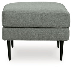 Hazela - Ottoman - Charcoal