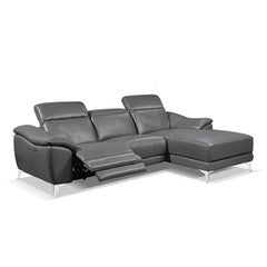 Brooklyn Reclining Sectional Sofa Right Arm Facing Chaise