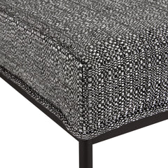 Roger Bench: Charcoal fabric