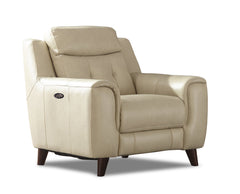 Manhattan Top-Grain Leather 3-Piece Power Reclining Sofa Set