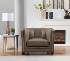 Zola Top-Grain Leather Chair