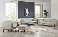 Allegro Top-Grain Leather 3-Piece Sofa Set