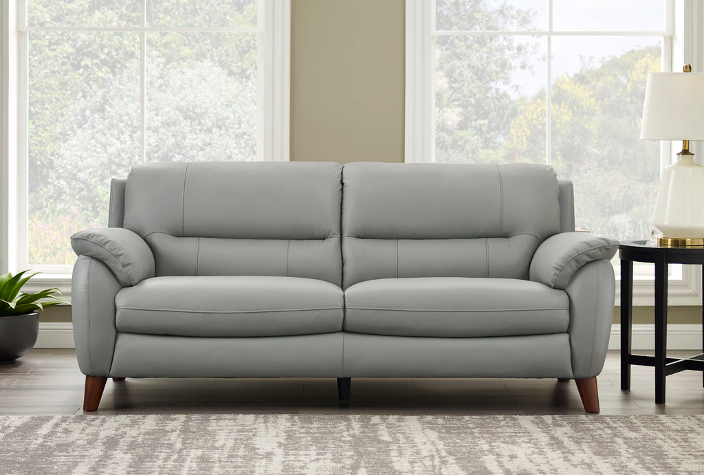 Monroe Top Grain Leather Sofa Set