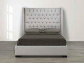 Messina Full Platform Bed - Grey