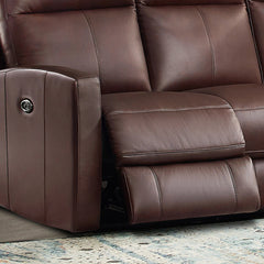Modena Top-Grain Leather Power Reclining Sofa