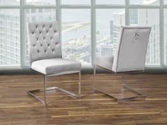 F3504 MEGAN DINING CHAIR GREY