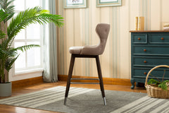 YD-500 CECY BAR STOOL GREY (SET OF 2)