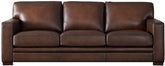 Chatsworth Top-Grain Leather 3-Piece Sofa Set