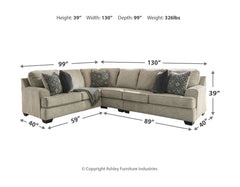 Bovarian - 4 Piece Sectional Set