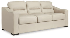 Treasure Trove - Sofa - Leather Match - Almond