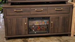 Brazen Valley - TV Stand With Fireplace Option