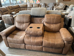Bruce Manual Reclining Sofa - Floor Model