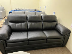 4500 Leather Match Sofa - Floor Model