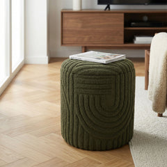 Lullu - Round Storage Ottoman