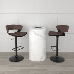 Rover - Air Lift Stool - Brown / Black