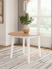 Gesthaven - Round Dining Room Drop Leaf Table - Home Style Furniture
