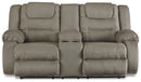 McCade Reclining Loveseat with Console