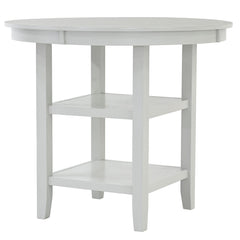 Samuel 5pc Pub Set - Whitewash Table and Chairs