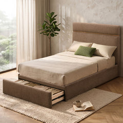 Aniza - Platform Bed With Drawer