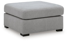 Lakepoint - Oversized Accent Ottoman - Nickel