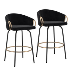 Lavo - Swivel Counter Stool (Set of 2)
