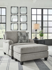 Davinca Oversized Chair and Ottoman