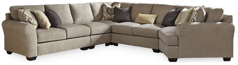 Pantomine 5-Piece Sectional with Cuddler