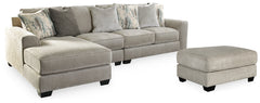 Ardsley 3-Piece Sectional and Ottoman