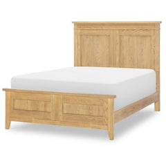 Floor Model King size Bed with Tapered Legs