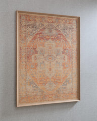 Kerrickson - Wall Art - Red / Orange / Blue