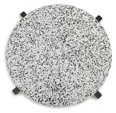 Tellrich - Accent Table - Black / White