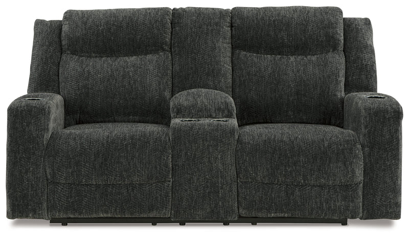 Martinglenn Power Reclining Loveseat with Console