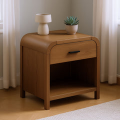 Bowman - 1 Drawer Accent Table - Walnut