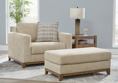 Parklynn Oversized Chair and Ottoman