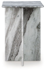 Keithwell - Square Accent Table - Gray
