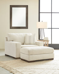 Maggie Oversized Chair and Ottoman