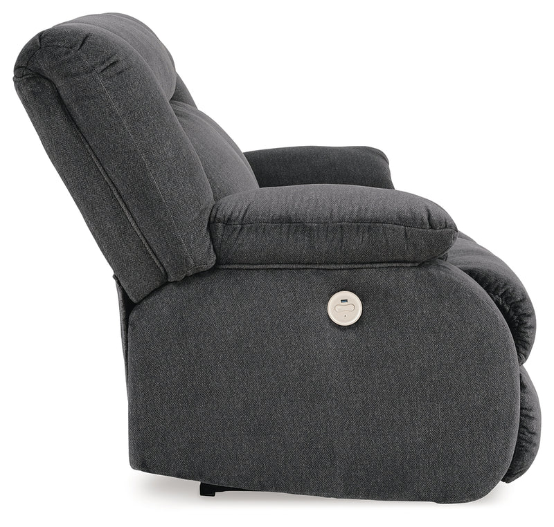Burkner power reclining sofa deals
