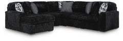 Midnight-Madness - 5 Piece Sectional