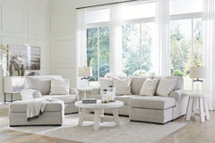 Eastonbridge Sofa Chaise, Oversized Chair, and Ottoman