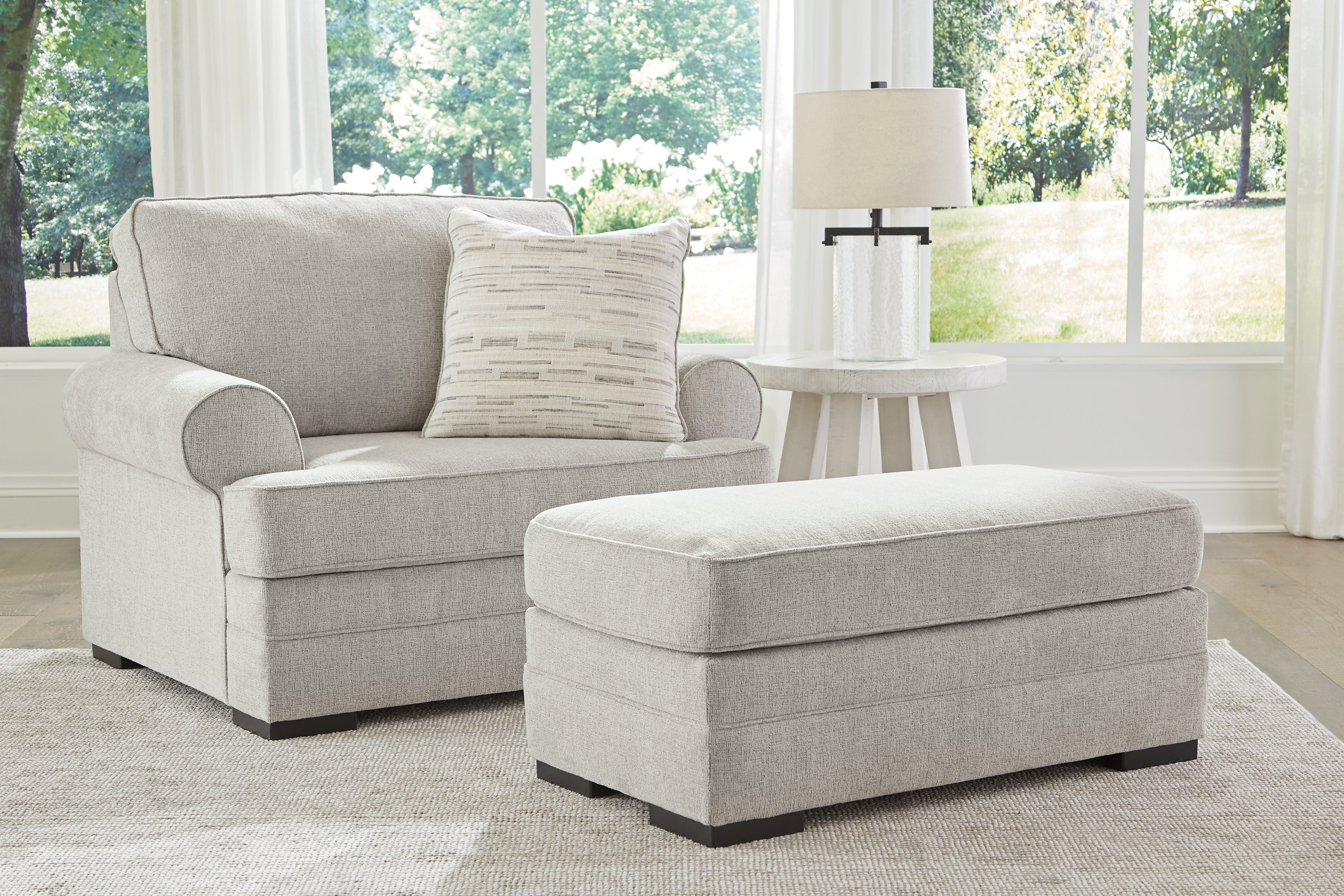 Eastonbridge Sofa Chaise, Oversized Chair, and Ottoman Eastonbridge Sofa Chaise, Oversized Chair, and Ottoman
