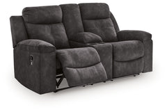 Brysonview Reclining Loveseat with Console