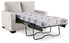 Rannis - Twin Sofa Sleeper - Fabric - Snow