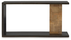 Camlett - Console Sofa Table - Brown