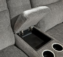 Mouttrie Power Reclining Loveseat with Console