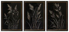 Janisburg - Wall Art Set (Set of 3) - Black / White / Brown