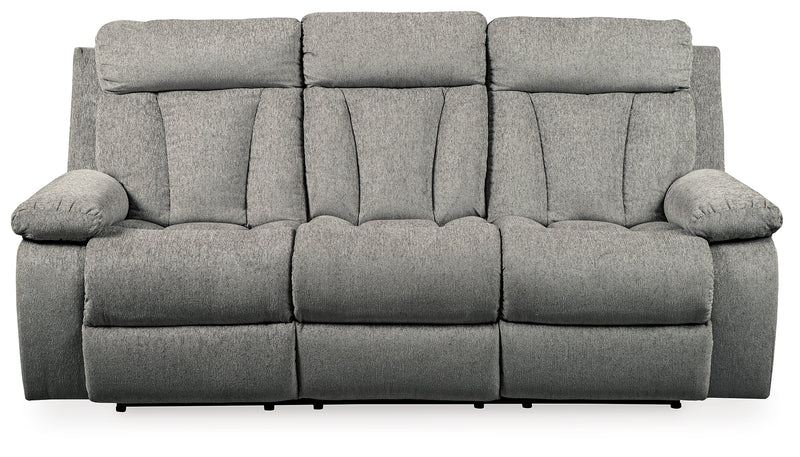 Mitchiner Reclining Sofa with Drop Down Table