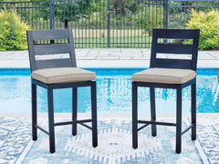 East Beach - Barstool (Set of 2) - Blue