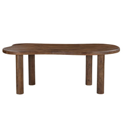 Zaloa/Auggie - 9 Piece Dining Set - Walnut / Black