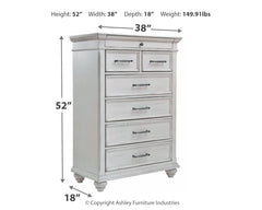 Kanwyn - Chest - Whitewash