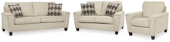 Abinger Queen Sofa Sleeper, Loveseat and Chair